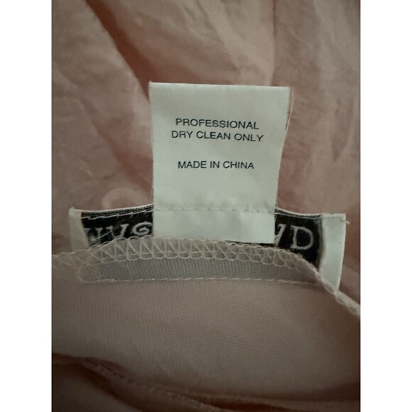 Vintage Masquerade Pink Gown Size 3/4 Cross Back Prom Quinceañera Dress - Picture 10 of 11